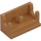 LEGO Medium Dark Flesh Hinge 1 x 2 Base (3937)