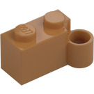 LEGO Medium Dark Flesh Hinge Brick 1 x 4 Base (3831)