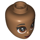 LEGO Medium Dark Flesh Isabela Female Minidoll Head (83499 / 92198)