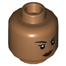 LEGO Mittleres dunkles Fleisch King Valkyrie Minifigure Kopf (Einbau-Vollbolzen) (3626 / 90356)