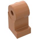 LEGO Medium Dark Flesh Minifigure Leg, Left (3817)