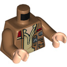 LEGO Medium Dark Flesh Poe Dameron Minifig Torso (973 / 76382)