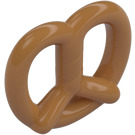 LEGO Medium Dark Flesh Pretzel (10170 / 34094)