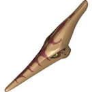 LEGO Mittleres dunkles Fleisch Pteranodon Kopf (73128)