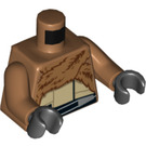 LEGO Chair moyenne foncée Qi'Ra Fur Coat Torse (973 / 76382)