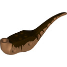 LEGO Mittleres dunkles Fleisch Raptor Körper (38755)