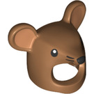 LEGO Mittleres dunkles Fleisch Rat Costume Kopfbedeckung (67684)
