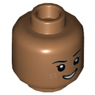 LEGO Mittleres dunkles Fleisch Ravenclaw Student Minifigure Kopf (Einbau-Vollbolzen) (3626 / 89275)