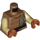 LEGO Medium Donker Vleeskleurig Skiff Bewaker Minifig Torso (973 / 76382)