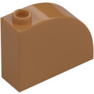 LEGO Medium Dark Flesh Slope 1 x 3 x 2 Curved (33243)