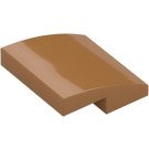 LEGO Medium Dark Flesh Slope 2 x 2 Curved (15068)