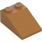 LEGO Medium Dark Flesh Slope 2 x 3 (25°) with Rough Surface (3298)