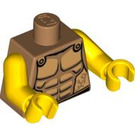 LEGO Medium Dark Flesh Spartan Warrior Torso (88585)