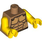 LEGO Medium donker vleeskleurig Spartan Warrior Torso (973 / 88585)