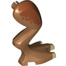 LEGO Mittleres dunkles Fleisch Stygimoloch Der Rücken Recht Bein (38449)