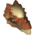 LEGO Medium Dark Flesh Stygimoloch Head (38434)