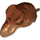 LEGO Medium Dark Flesh T-rex Head (20957 / 38229)