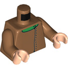 LEGO Mittleres dunkles Fleisch The Beatles - George Minifig Torso (973 / 76382)