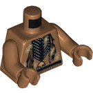 LEGO Chair moyenne foncée Tonto avec Argent Mine Outfit Torse (76382)
