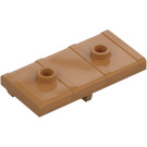 LEGO Carne medio scuro Scrigno del tesoro 2 x 4 Coperchio (80835)