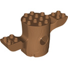 LEGO Mittleres dunkles Fleisch Baum Trunk 4 x 10 x 4 (84191)