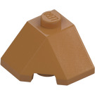 LEGO Medium Dark Flesh Wedge 2 x 2 (45°) Corner (13548)