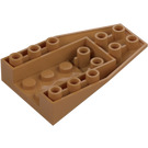 LEGO Medium Dark Flesh Wedge 6 x 4 Inverted (4856)