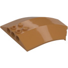 LEGO Medium Dark Flesh Windscreen 6 x 8 x 2 Curved (40995 / 41751)