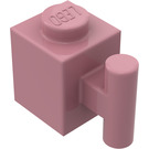 LEGO Medium donkerroze Steen 1 x 1 met Handvat (2921 / 28917)