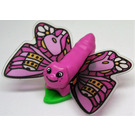 LEGO Medium donkerroze Butterfly met Gezicht (23285 / 42498)