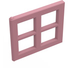 LEGO Medium mørk rosa Vindu Pane 2 x 4 x 3  (4133)