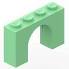 LEGO Medium Green Arch 1 x 4 x 2 (6182)