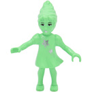 LEGO Medium Green Belville Fairy with Silver Stars Minifigure