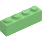 LEGO Medium Green Brick 1 x 4 (3010 / 6146)