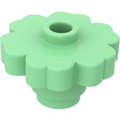 LEGO Mittelgrün Blume 2 x 2 mit offener Noppe (4728 / 30657)