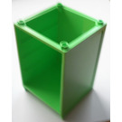 LEGO Medium Green Scala Cabinet / Cupboard 6 x 6 x 7 2/3 (6874)