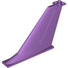 LEGO Medium Lavender Aircraft Tail 2 x 12 x 8 with Rudder (54094)