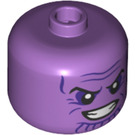 LEGO Medium Lavender Big Head with Thanos Grin (78989 / 79435)