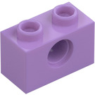 LEGO Mittlerer Lavendel Stein 1 x 2 mit Loch (3700)