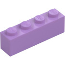 LEGO Středně levandulová Kostka 1 x 4 (3010 / 6146)