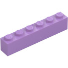 LEGO Mittlerer Lavendel Stein 1 x 6 (3009 / 30611)