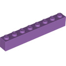LEGO Mittlerer Lavendel Backstein 1 x 8 (3008)