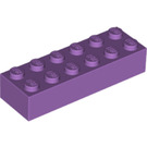 LEGO Lavande moyenne Brique 2 x 6 (2456 / 44237)