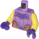 LEGO Mittlerer Lavendel Chamille Torso (973 / 76382)