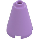 LEGO Medium Lavender Cone 2 x 2 x 2 (Open Stud) (3942 / 14918)