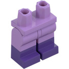 LEGO Medium Lavendel Crayon Flicka Minifigur Höfter och ben (3815 / 21019)