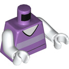 LEGO Lavande moyenne Daisy Duck Minifig Torse (973 / 76382)