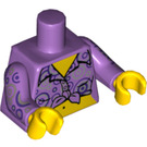LEGO Medium Lavender Disco Diva Minifig Torso (973 / 88585)