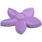 LEGO Medium Lavender Flower with Pointed Petals with Small Pin (18853)