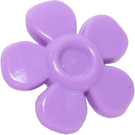 LEGO Medium Lavender Flower with Smooth Petals with Small Pin (93080)